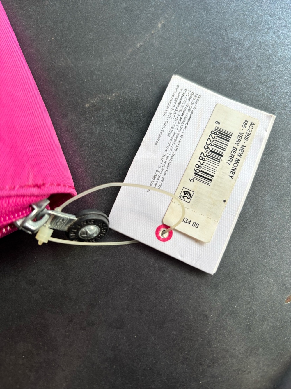 Kipling Very Berry Pink Wallet NWT | Multiple Card Slots - Picture 10 of 10